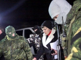 Савченко побывала в оккупированной Макеевке