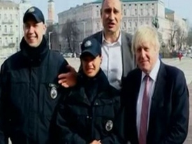 «Welcome to Kyiv»: глава британского МИДа Джонсон и мэр Киева Кличко записали проморолик