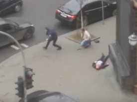 Опубликовано видео первых минут после убийства Вороненкова 