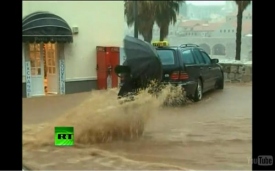 Наводнение в Хорватии: под водой Дубровник 